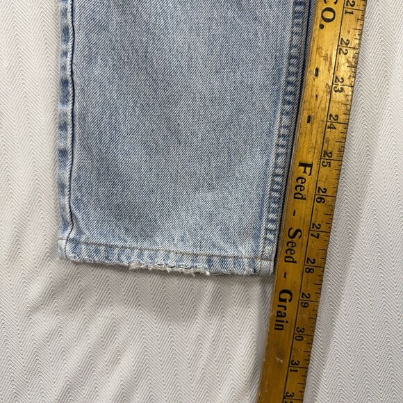 Vintage 90s LL Bean Double L Classic Fit Mom Jeans Women’s Sz 6 Light Washed - Picture 11 of 14